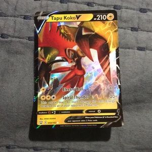 Pokémon of Tapu Koko vCard